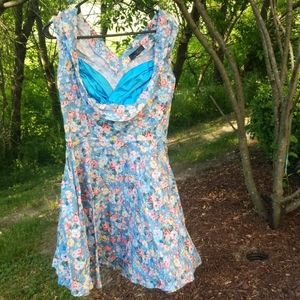 Grace Karin floral pinup dress vintage style